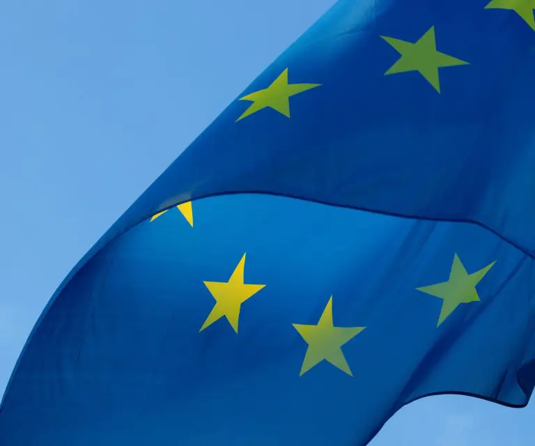 Europa-Flagge in Zusammenhang mit der Medical Device Regulation EU-MDR