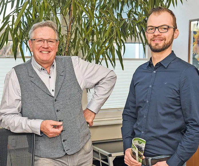 Dammeyer+Selzer: Thomas Bruckmeir und Prokurist Ralf Kleinheinz leiten das Unternehmen.
