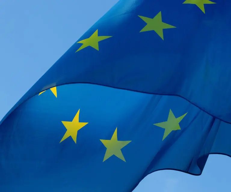 Europa-Flagge in Zusammenhang mit der Medical Device Regulation EU-MDR
