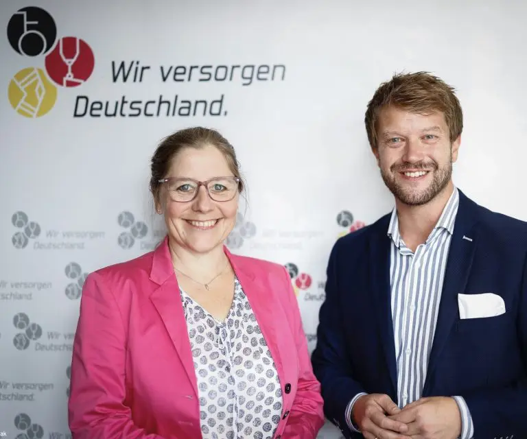 Kirsten Abel und Patrick Grunau, Generalsekretäre des WvD.