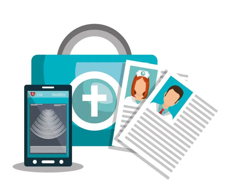 Symbolbild Datenschutz im Gesundheitswesen